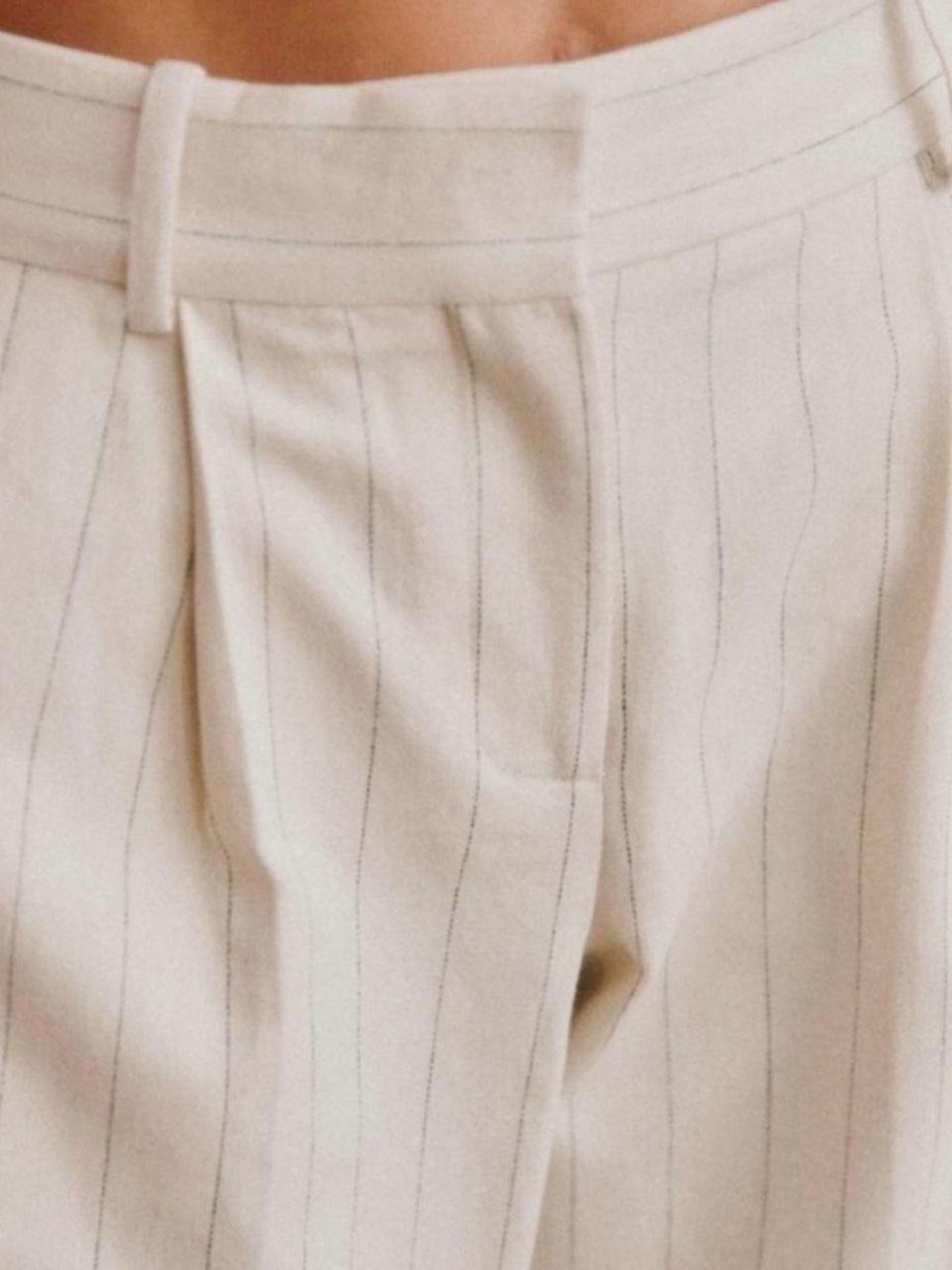 Pant rodriguo rayure noire fond ecru sezane - Picture 2 of 6